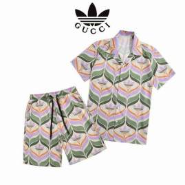 Picture of Gucci Shirt Pant Suits _SKUGucciM-3XLjdt1021839